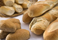 Variedad de panes en Panadera Guadalupe